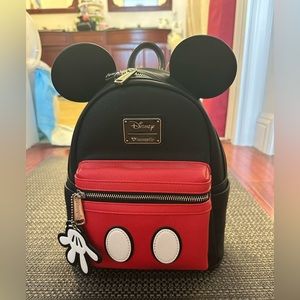 Brand New Disney Parks Mickey Loungefly Backpack